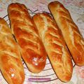 Baguettes viennoises.