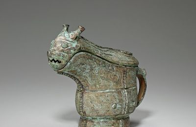 Gong wine vessel, Shang dynasty, late 13th century BCE