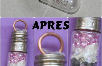 un pendentif ampoule