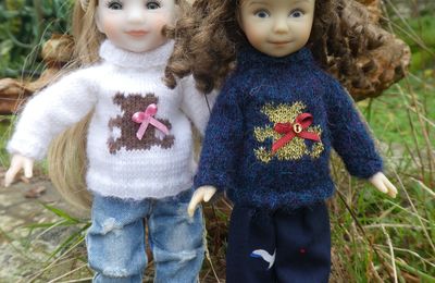 Un petit pull pour les petites (ou petits) Tuto n° H 8