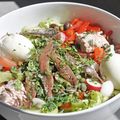 La véritable salade niçoise **