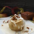 POMME Cuite Au Pain d'Epices et Chocolat Blanc