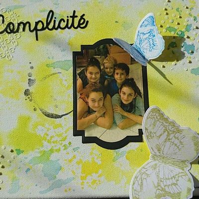 un canvas Scrap Plaisir