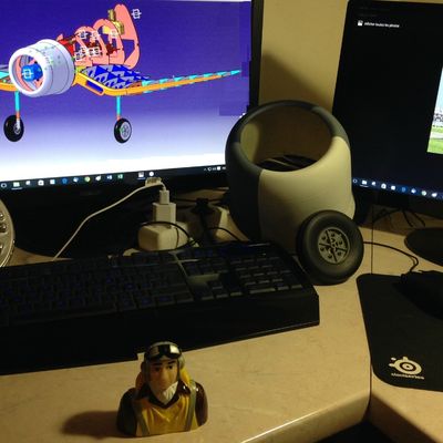 La CAO avance doucement , mais surement .