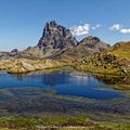 Pic Canaourouye 2 347 m par le Lac d'Houer