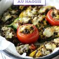 Légumes farcis au haggis