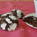 Biscuits craquelés au chocolat, de Martha Stewart 
