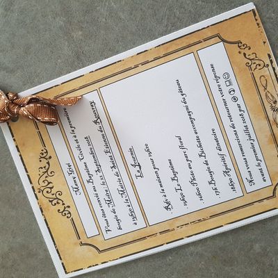 Lancement du Baptème Civile 