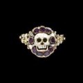 Memento mori ring, circa 1550-1575