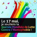 Journée mondiale de lutte contre l'homophobie.