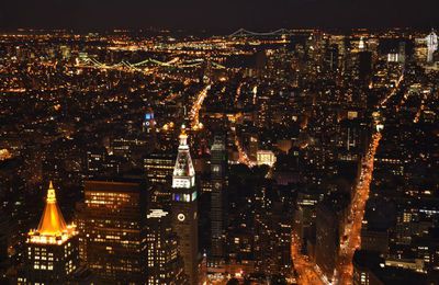 New-York : Empire State Building, Top of Rock et autres buildings 