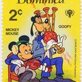 BD cornemuse Mickey et goofy 