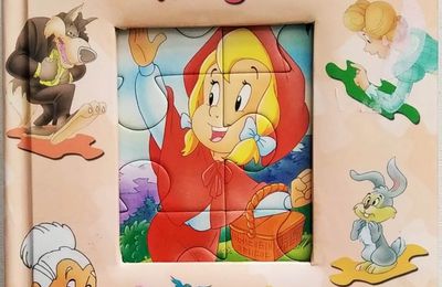 Le petit chaperon rouge, contes en puzzles