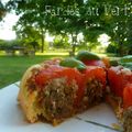 Tatin de Tomates Farcies au Vert