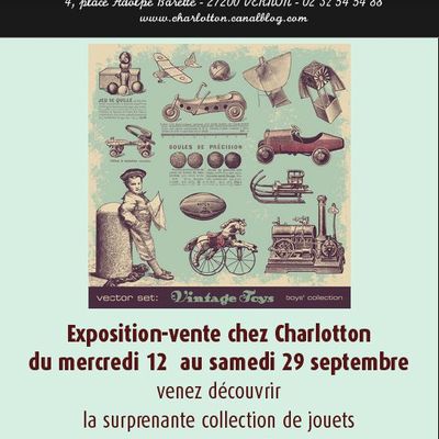 Exposition-vente de jouets anciens : surprenant...