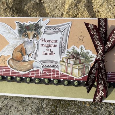 Album de Noël "Moment magique en famille"