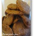 COOKIES TOUT CHOCOLAT A LA FLEUR DE SEL