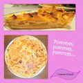 Tarte aux pommes normande "picardisée"