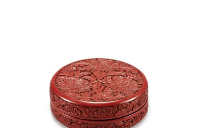 Ming dynasty Lacquerware sold at Sotheby's NY 18 March 2025