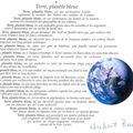 Terre, planète bleue...