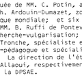 Plan Directeur de la Vulgarisation Agricole de Tunisie - 1986