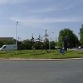 Rond-point à Mâcon
