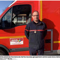 Départ du Chef du Groupement nord-ouest des sapeurs-pompiers