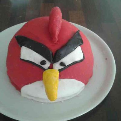 Gâteau Angry birds