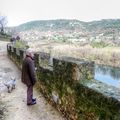 Décembre 2012 - Aiguèze - André, papa de François, Xavier et Fred.