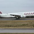 Boeing 777-FDZ Qatar Airways Cargo A7-BFD. LUX April 10. 2013. Photo: Jean-Luc