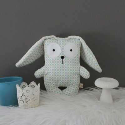 Doudou lapin fait-main "Firmin" by Zolé