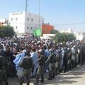 بالصور ..آلاف الموريتانيين يتظاهرون تنديدا بالعدوان على قطاع "غزة"