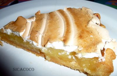 TARTE AU CITRON MERINGUEE