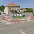 Rond-point à Dieue-sur-Meuse