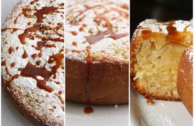 Moelleux aux pommes et caramel (au Délicook)