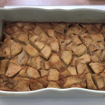 CLAFOUTIS A LA POMME ET CANNELLE