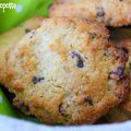 Cookies noix de coco & pépites de chocolat