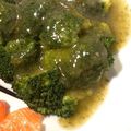 Brocoli sauce basilic