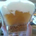 verrine speculoos compote pommes/vanille et chantilly