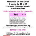 Blanc-Mesnil 2030: 40 000 habitants en plus ouvrons le débat mercredi 24 mai à 18h aux quatre tours