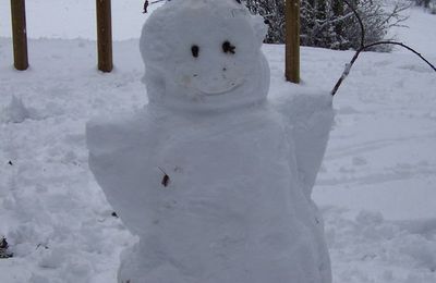 Bonhomme de neige en ballade