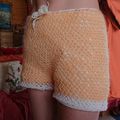 Short en crochet