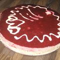 bavarois aux fruits rouges et chocolat blanc