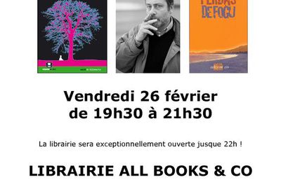 Conférence sur Massimo Carlotto vendredi 26 février à 19h30