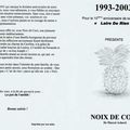 2003 Noix de Coco ...le programme