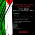 " Solidarité pour la mission Bienvenue en Palestine II " 13 janvier 2012