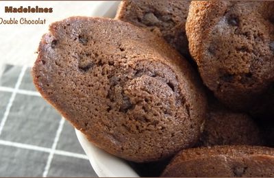 Madeleines double chocolat de Pierre Hermé