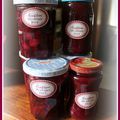 Etiquettes confiture de cerises