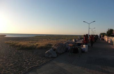 Balade très matinale en bord de mer...