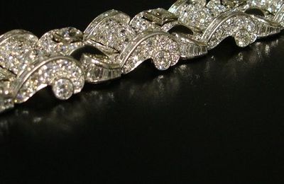 Wave Bracelet. Probably Ostertag. Circa 1935